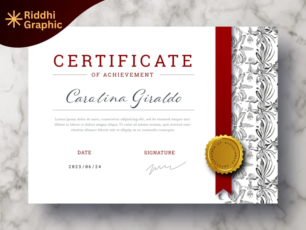 certificate design10